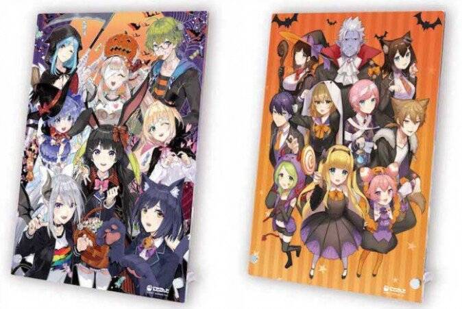 にじさんじの限定グッズやボイスが登場 にじさんじハロウィン18 開催 18年10月11日 エキサイトニュース
