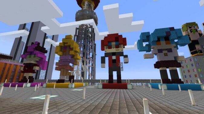 キワモノぞろいの「たまき組」が登場！ VTuber対抗マインクラフト「建築王」3日目レポ