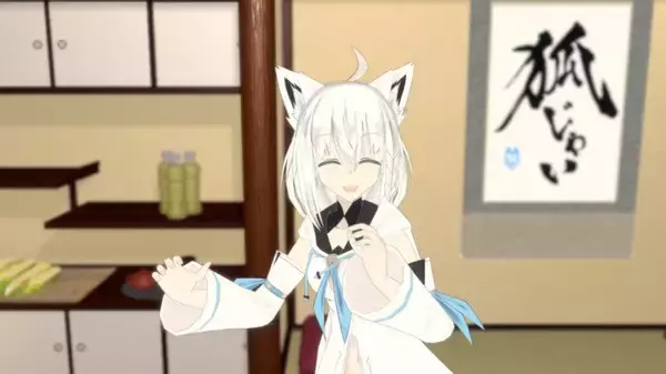 ホロライブの「白上フブキ」3Dモデルでの初生放送！ 本日20時から