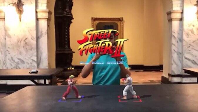 街中でも波動拳 現実で遊ぶar版 スト がハイクオリティ 18年3月18日 エキサイトニュース