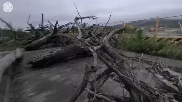 「東日本大震災から6年 被災地のイマを伝える360度動画」の画像