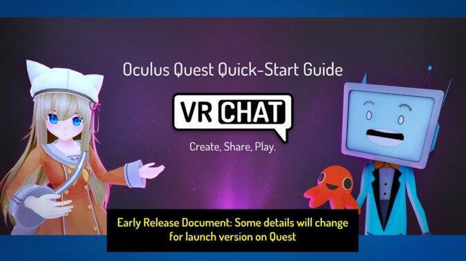VRChatがOculus Questへ対応、アバター・ワールド制限などのドキュメントが公開