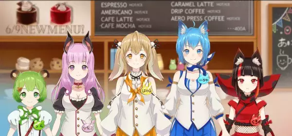 VTuberグループ「あにまーれ」公式グッズが先行販売開始 メンバーの3D化も発表