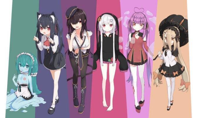 Vtuberグループ ちゅこらら が活動開始 キャラクターデザインは ぱりぷろ のparyi 2019年3月18日 エキサイトニュース