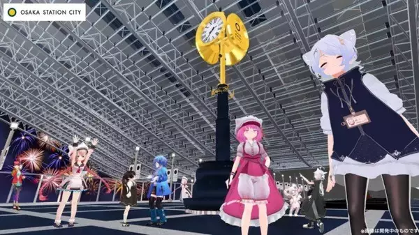 JR公認のバーチャル大阪駅がオープン！ バーチャルマーケット2022 Summerでお披露目