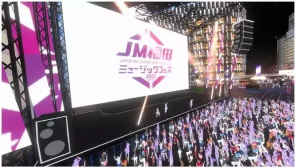 「メタバースの大阪・梅田で音楽フェス開催！ にじさんじ、まりなす、ジェムカン、根本凪が出演」の画像