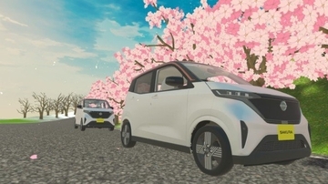 【VRChat】日産の新型電気自動車を試乗できるワールド 四季とともにドライブする楽しさ！