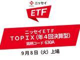 「630A：ニッセイＥＴＦ ＴＯＰＩＸ（年４回決算型）」の画像1