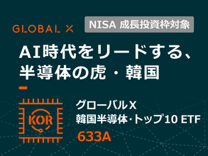 633A：グローバルＸ 韓国半導体・トップ10 ETF