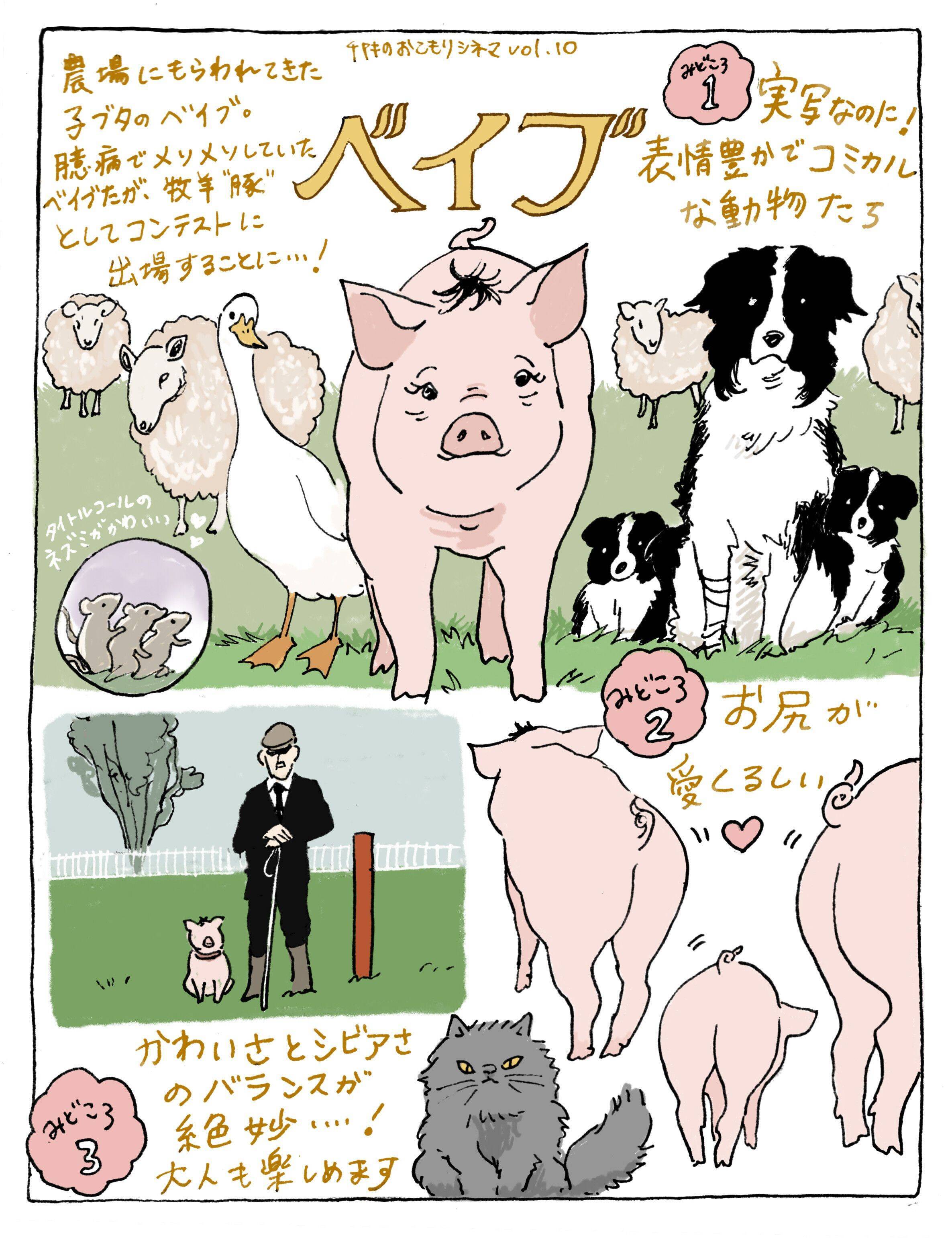 動物たちの名演技にほっこり 映画 ベイブ のみどころ チヤキのおこもりシネマ vol 10 2019年3月30日 エキサイトニュース