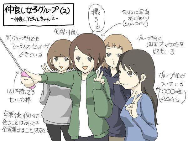 大学生女子グループでありがちなこと5つ すれみの 1コマでわかる大学生 傑作選 19年6月21日 エキサイトニュース 大学生女子グループでありがちなこと5つ すれみの 1コマでわかる大学生 傑作選 19年6月21日 エキサイトニュース