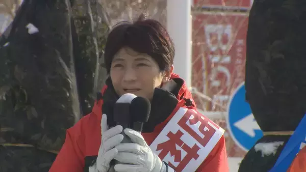 【衆院選・新潟1区】中道改革連合・西村智奈美氏　物価高対策・農家の直接所得補償導入にも言及　政権交代訴え「もう我慢はできない」