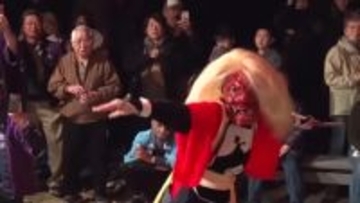 “女性の鬼”誕生！130年続く伝統の祭りに新たな歴史 ダイナミックかつ軽やかな舞で観客魅了 新潟・佐渡市