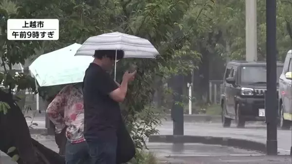 【新潟の天気】雷伴った激しい雨…気温は5℃以上下がるところも　低地の浸水・土砂災害などに注意・警戒を
