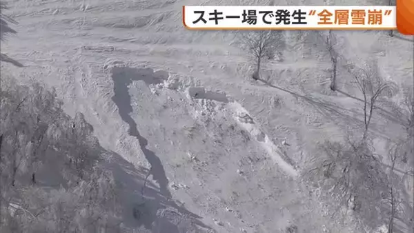 スキー場で600m規模の“全層雪崩”か 明確な予兆確認されず4人ケガ…雪どけ進み注意必要に「条件揃っている場所には近づかない」