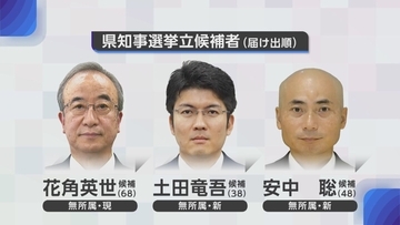 【新潟知事選】若者・女性の人口流出顕著な新潟　Uターン経験者は「男女の差感じた」　“魅力ある新潟”実現へ各候補の訴えは？