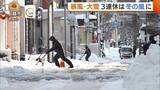 「冬の嵐に見舞われた３連休　大雪のピーク過ぎるも・・・積雪の多い地域では雪崩に注意を【新潟】」の画像1