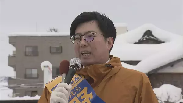 「【衆院選・新潟4区】高市内閣の支持率がどう影響？自民・鷲尾英一郎氏vs中道・米山隆一氏に国民・野村泰暉氏と参政・大矢寿乃氏の新人2人の訴えにも熱」の画像