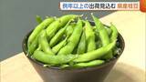 「夏の味覚“枝豆”の出荷始まる！天候に恵まれ例年以上の出荷量に「お酒のお供に山盛り食べて」新潟・長岡市」の画像1