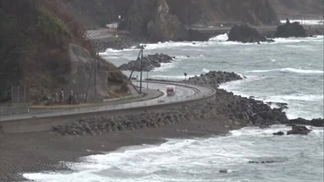 ≪16日の新潟県≫気圧の谷の影響で広く雨に 雷を伴う所も　強風・高波・落雷に注意を