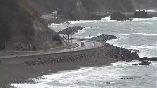 ≪16日の新潟県≫気圧の谷の影響で広く雨に 雷を伴う所も　強風・高波・落雷に注意を