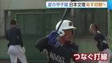「【甲子園】新潟代表・日本文理　初戦を前に最終調整！プロ注目の右腕攻略へ打撃練習に力「速さに負けずつないでいく」」の画像1