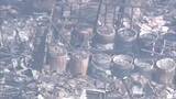 「新潟市の老舗酒蔵「越後鶴亀」など少なくとも7棟を焼く火事　ケガ人なしも鎮火の目途立たず」の画像1