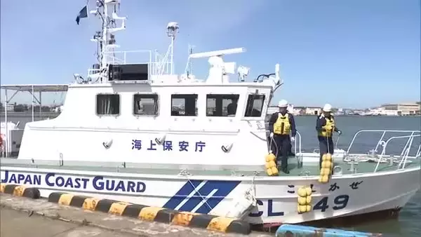 海の事故防止へ！大型連休を前に“海上パトロール”出動式 レジャーボートなど使用する場合は整備・点検徹底を