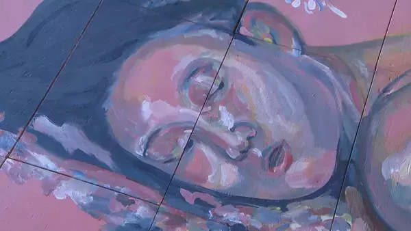 「全国を旅してきた女性画家…「影にも目を当てられるようになった」自問自答の中で“過去の痛み”を作品に」の画像