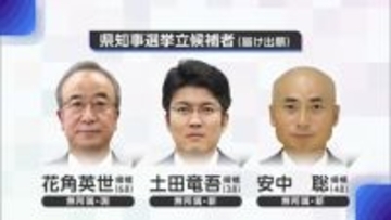 新潟県知事選挙告示後初の週末　候補者たちが各地で支持拡大に向け奔走【新潟県】