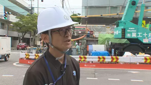 「“巨大トンネル工事”の進捗は？「排水能力が追いついていない」大雨で“道路冠水”の新潟市　被害軽減へ雨水流す」の画像