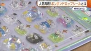 30分待たず完売…入手困難な“ボンボンドロップシール”求め列！平成女児ブームに乗り“シール”人気再燃「子どもと一緒にハマっている」新潟