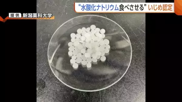 当時中3男子生徒が下級生に“水酸化ナトリウム”食べさせた問題　第三者委調査で“いじめ”と認定　新潟・五泉市