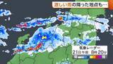 「【新潟の天気】1時間降水量30ミリ超…糸魚川市・上越市などで“激しい雨”　引き続き落雷などに注意を」の画像1