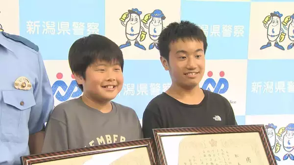 「歩道で頭から血を流して倒れていた高齢女性…発見した小学生2人が“止血”し救助「冷静な判断できた」新潟」の画像