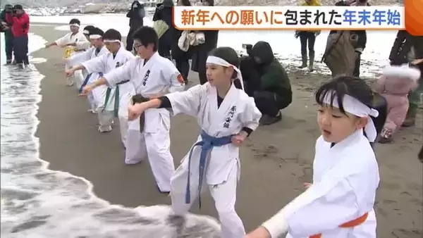 雪降る中…初滑り・初売り・寒稽古！“年末年始”新潟県内各地の様子を振り返り「ケガなく良い1年に」