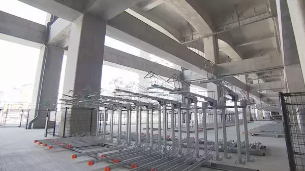 「進化続ける新潟駅！万代口東側に1050台駐輪可能の“新たな駐輪場”オープン 利用者も利便性向上を実感「駅に近く利用しやすい」」の画像