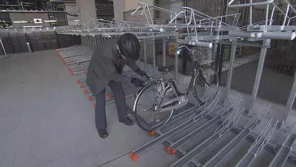 「進化続ける新潟駅！万代口東側に1050台駐輪可能の“新たな駐輪場”オープン 利用者も利便性向上を実感「駅に近く利用しやすい」」の画像