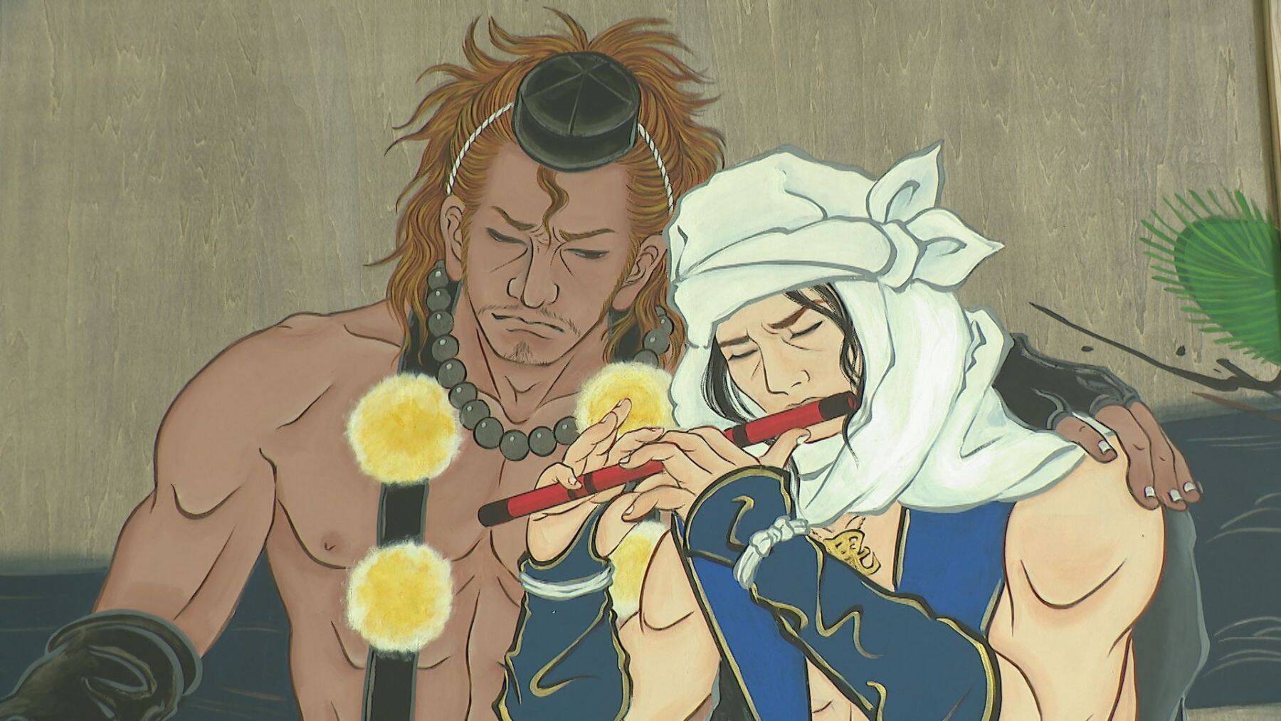 国上寺の“イケメン絵巻” 第1弾は物議醸すも…期間限定で新作公開！「新旧合わせて楽しんで」新潟・燕市