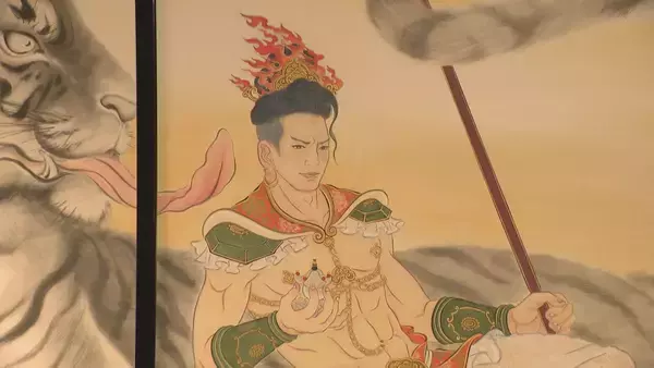 「国上寺の“イケメン絵巻” 第1弾は物議醸すも…期間限定で新作公開！「新旧合わせて楽しんで」新潟・燕市」の画像