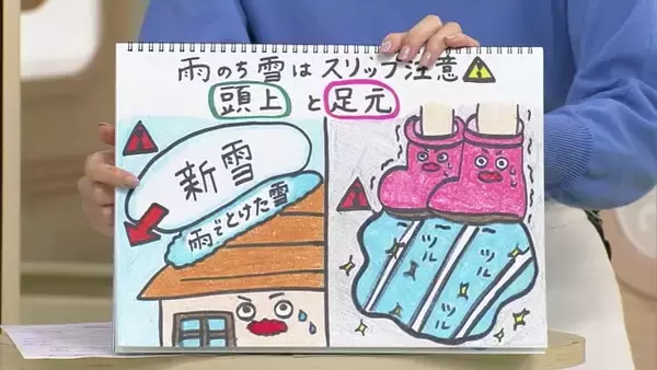 【気象情報】13日は台風並みの暴風に…14日は雨から雪に変わる見込み　山沿いで最大30cm、平地で最大10cmの降雪予想に