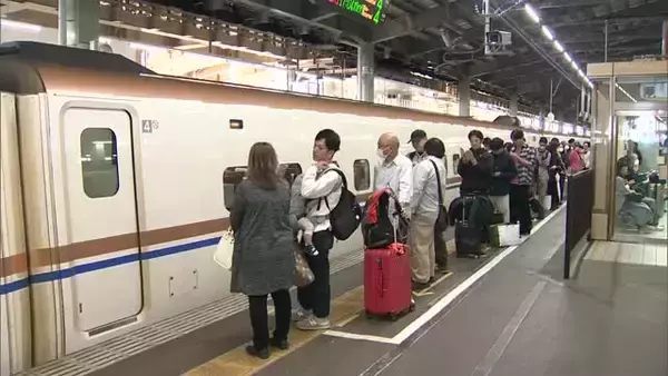 大型連休の新幹線・特急利用　前年比118％の43万4000人が利用　ＪＲ東日本・新潟支社管内