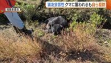 「こんな平場に…」クマ警戒に当たった猟友会の80代男性がクマに襲われ負傷も…自ら襲ってきたクマを駆除　新潟・新発田市