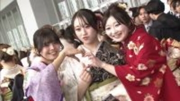 冬の嵐の中…“二十歳のつどい”開催　新潟市では7053人が二十歳を迎える「感謝を忘れない謙虚な大人に」