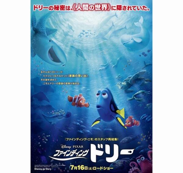 ファインディング ドリー 興収が32億円突破 勢い増し ニモ 視野 16年8月2日 エキサイトニュース
