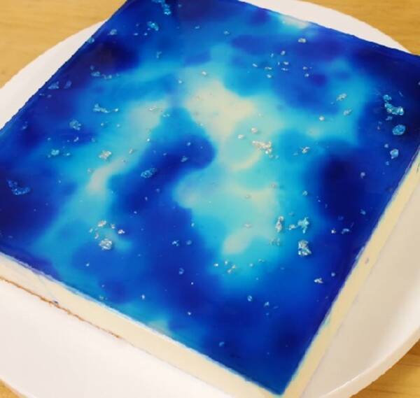 宇宙柄 のレアチーズケーキに絶賛 16年8月26日 エキサイトニュース