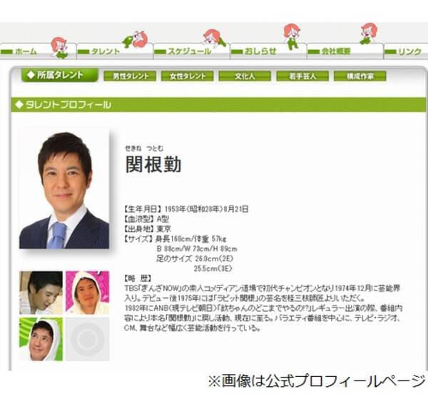 関根勤 今年の重大ニュースbest3 16年12月19日 エキサイトニュース