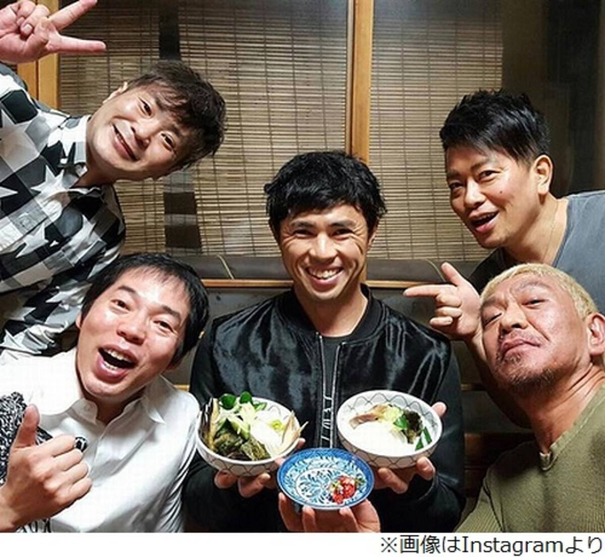 松本人志ら豪華メンバー 小島よしお結婚祝う 17年2月27日 エキサイトニュース