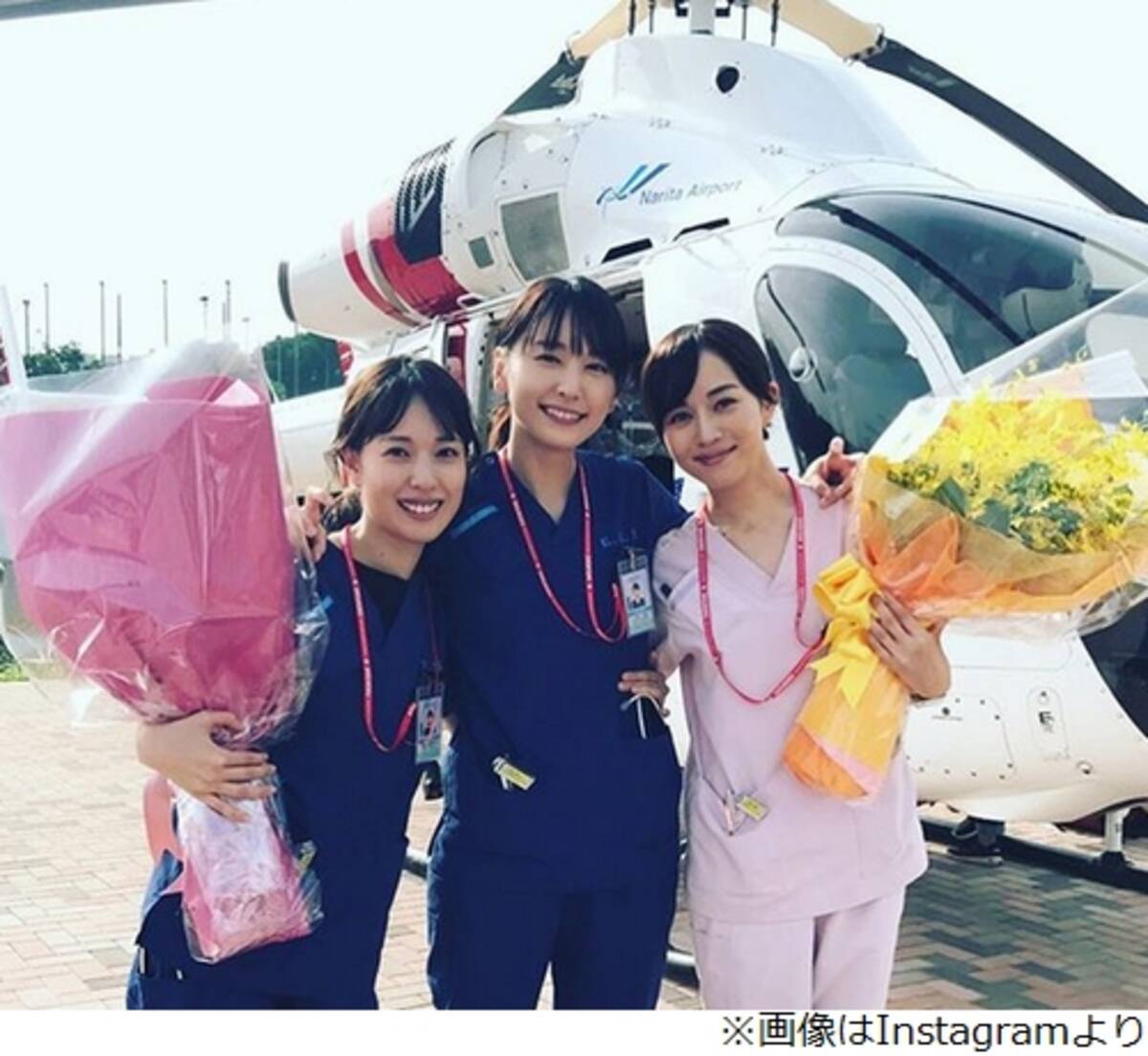 さらば コード ブルー3人娘 仲良しショット 17年9月18日 エキサイトニュース