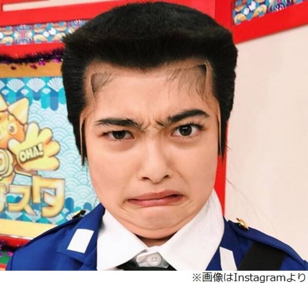 太眉 井上咲楽 とうとう両津勘吉になる 18年11月1日 エキサイトニュース